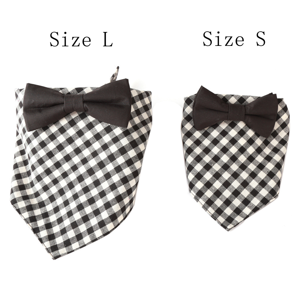 Transfronterizo nuevo Shiba Inu mascota perro triángulo toalla perro saliva toalla mascota perro bufanda decoración fábrica al por mayor