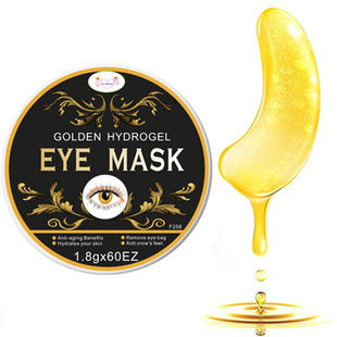 QLzhanfu��ɫ������Ĥ�aˮ��ĤGold eye mask ��Ĥ �沿�o�w�ۼy