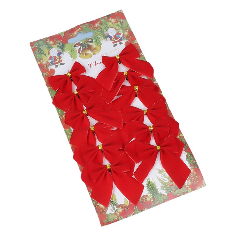 Navidad bowknot multi-estilo bienes suficientes decoraciones del árbol de Navidad accesorios escena atmósfera Decoración