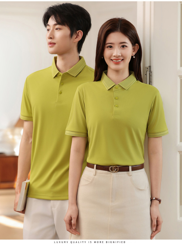 Camisas de verano de manga corta personalizadas camisetas culturales logotipo corporativo grupo ropa de trabajo ropa de trabajo secado rápido doble cara