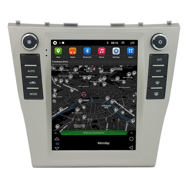 Aplicable a 06-11 Toyota Camry coche Android Navigator todo en uno WIFI pantalla vertical Camry