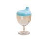 Factory Direct children's high-legged Milk Cup drop-resistant drinking cup baby household drinking straight duckbill wine glass bottle