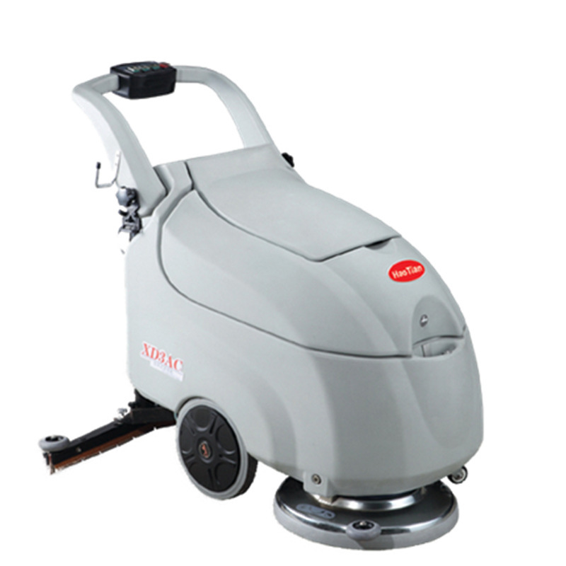 批发皓天XD3AC电线式洗地吸干机拖地机全自动手推式洗地机