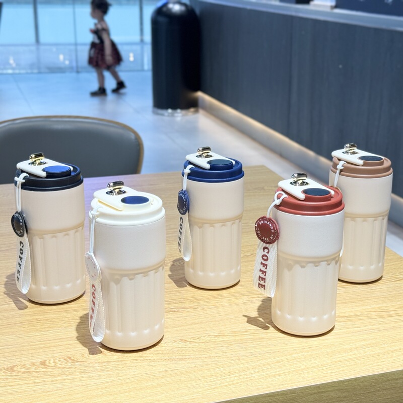 スポット 316 ステンレス鋼コーヒーカップ二層真空スマート断熱カップ屋外ポータブル車のギフトカップ|undefined