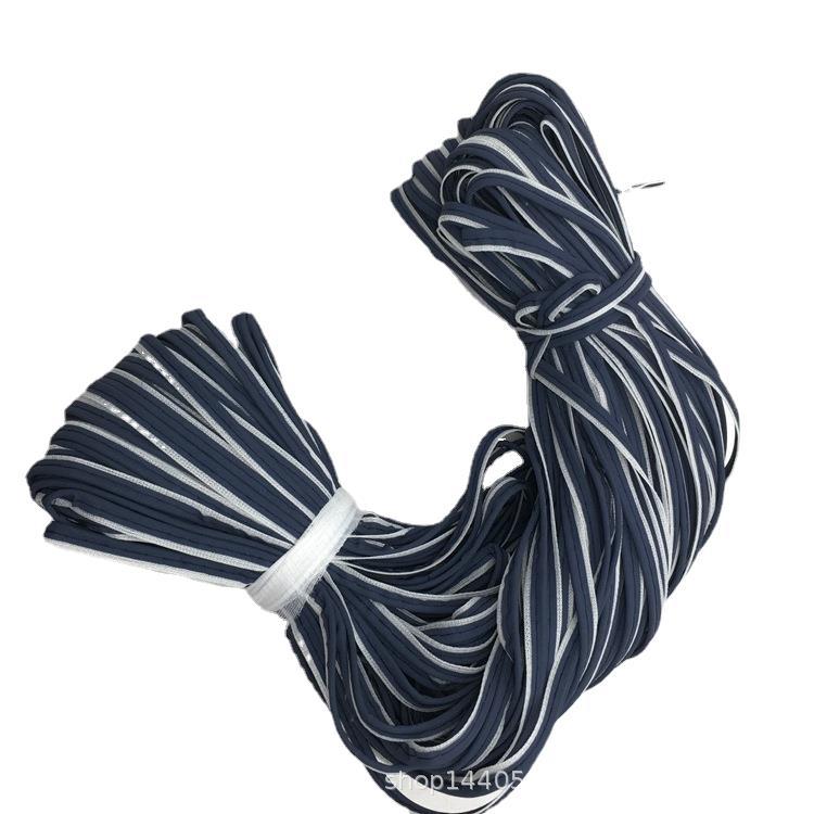 厂家直销高亮普亮反光牙条箱包服装滚边条字母带嵌边彩色反光条