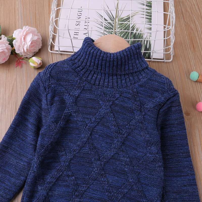 Checked Turtleneck Sweater Style 3