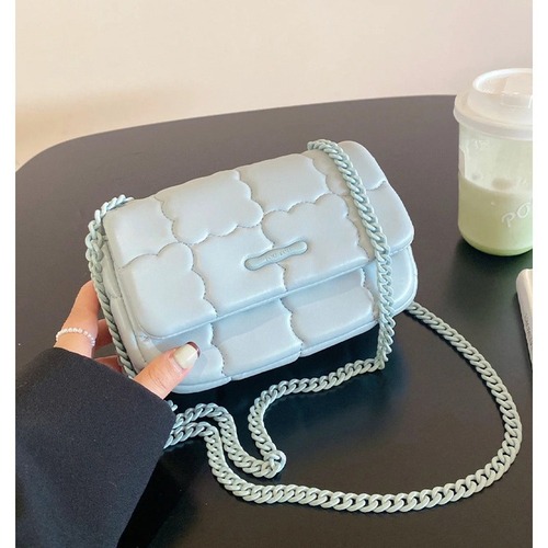 Niche design chain bag for women 2024 summer new fashion versatile one-shoulder crossbody bag for women small fragrant style women's bag