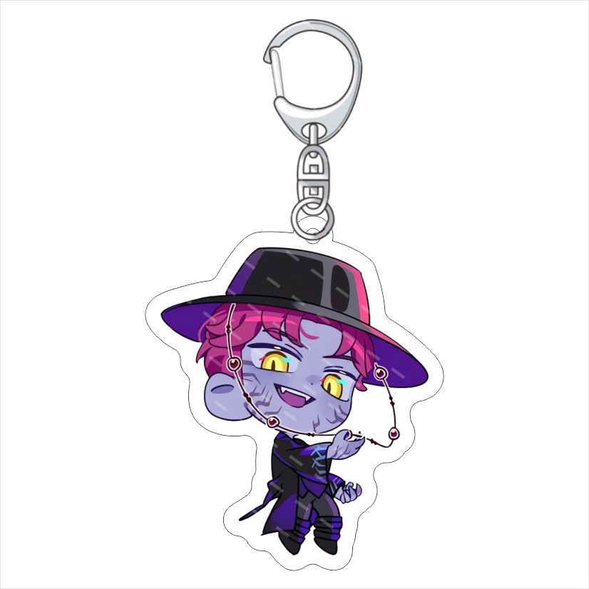 K-POP: Caza Brujas Colgante acrílico KPop Demon Hunters Keychain acrílico