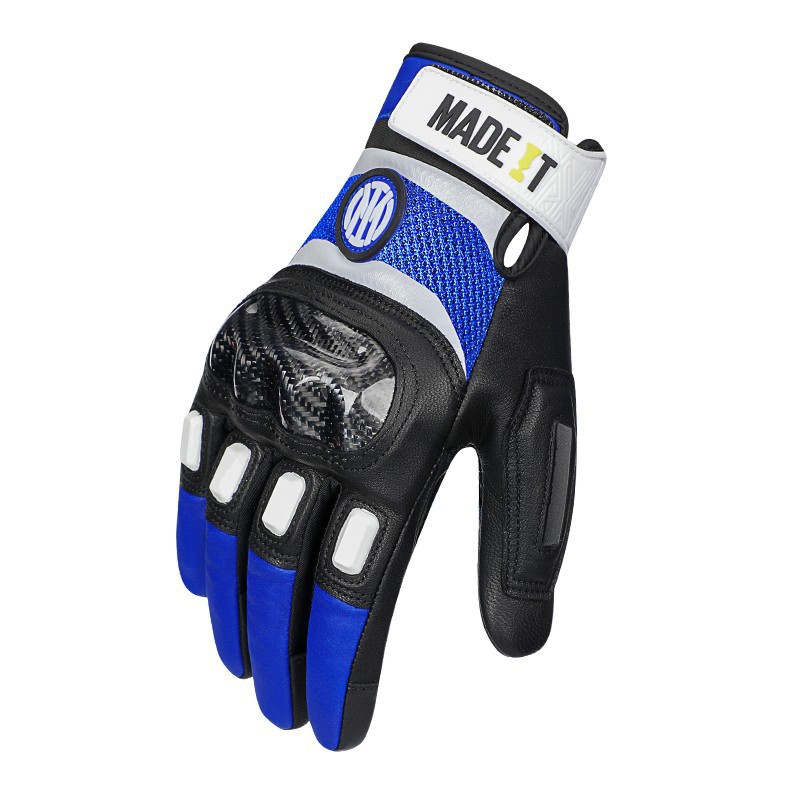 Men's racing car, summer breathable gloves, set, equipment carbon fibre, fall protection 5