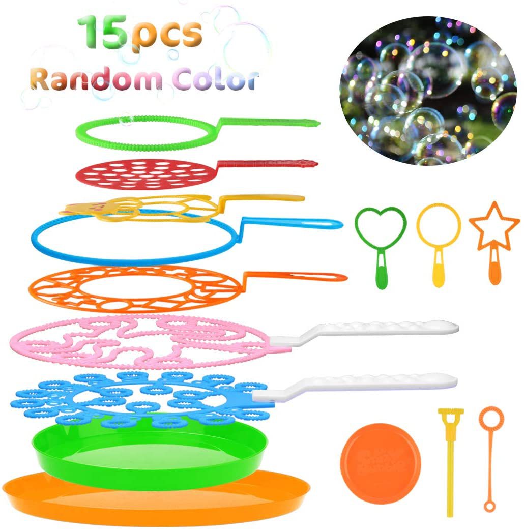 Cross-border hot selling outdoor bubble tool set, bubble blowing tool, children's bubble wand toy large size
