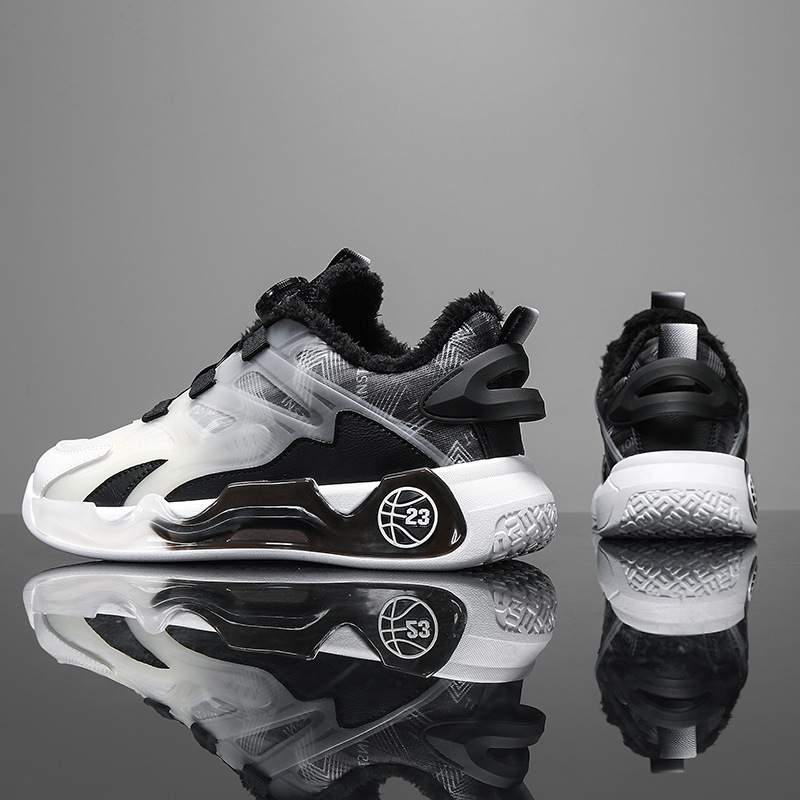Herren Winter Laufschuhe Mit Drehverschluss Und Plüschfutter_voghion.com