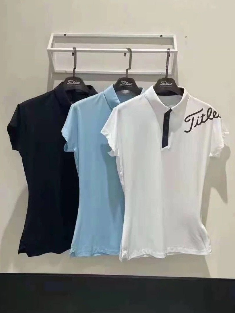 Summer New Outdoor Sports Golf Women's T-Shirt Fashionable Quick-Drying Breathable Jersey Sweat-Wicking Polo Shirt