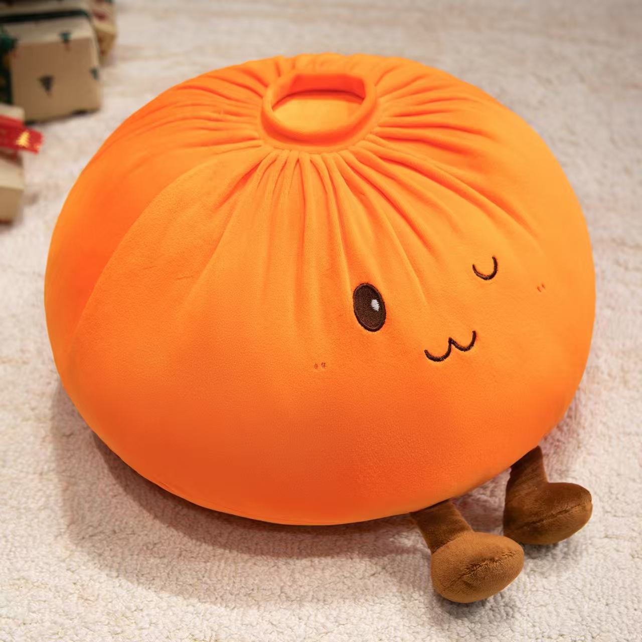 Creative Soft Bun-Shaped Plush Toy Pillow, Large Bun Doll, Home Lazy Pillow Cushion