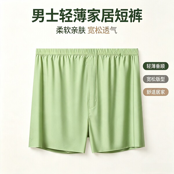 Quick dry silk breathable ultra thin trousers