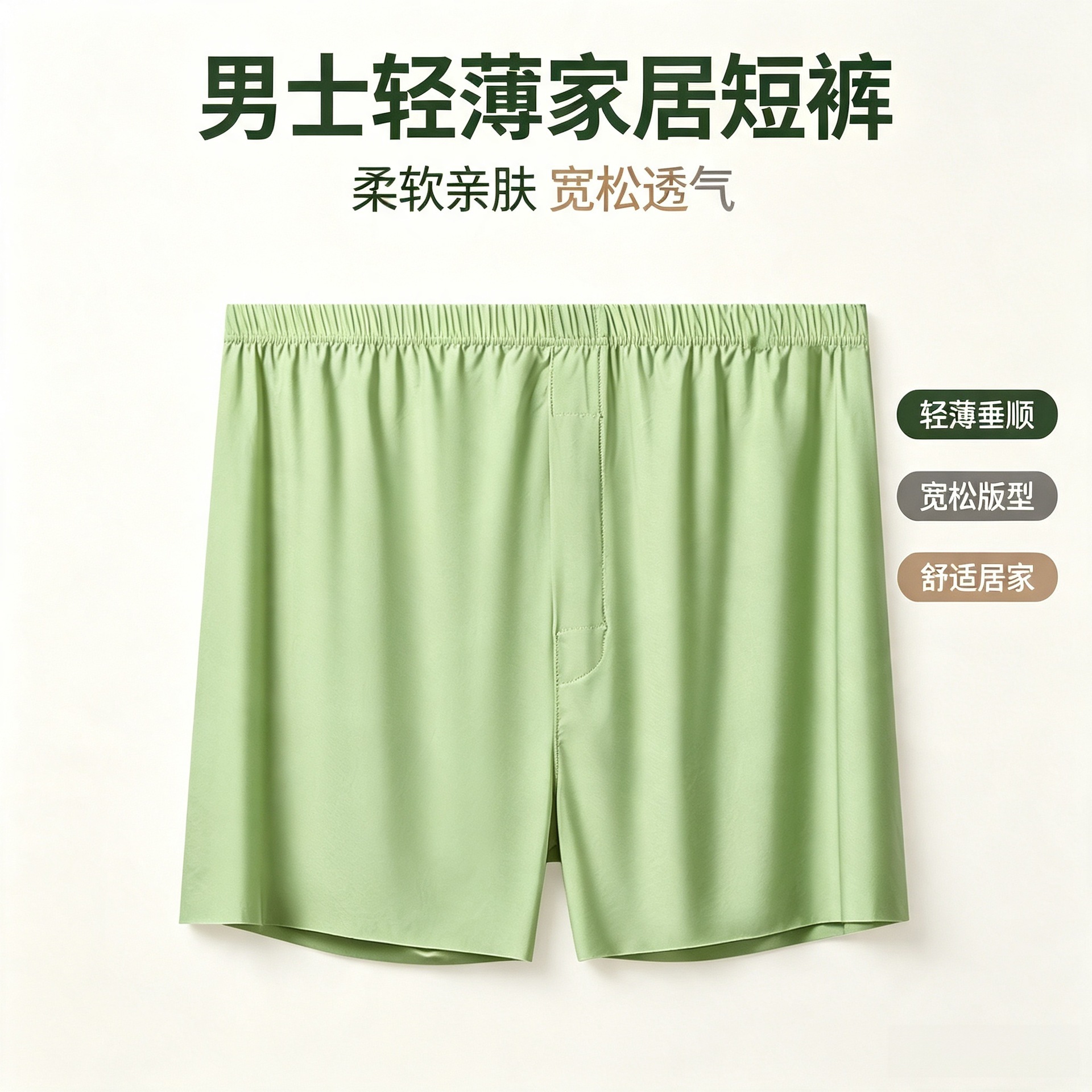 Quick dry silk breathable ultra thin trousers