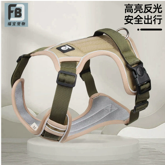 Трансграничный буксирный поводок для домашних животных Взрывоопасный удар большой собачьей грудной ремень большой собачьей собаке