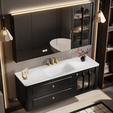 Французская ретро-рок-плита горячая встроенная бассейн Комбинированная шкафа для ванной