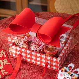 新年礼盒2026马年伴手礼年货糖果礼物空盒高档天地盖礼品包装盒