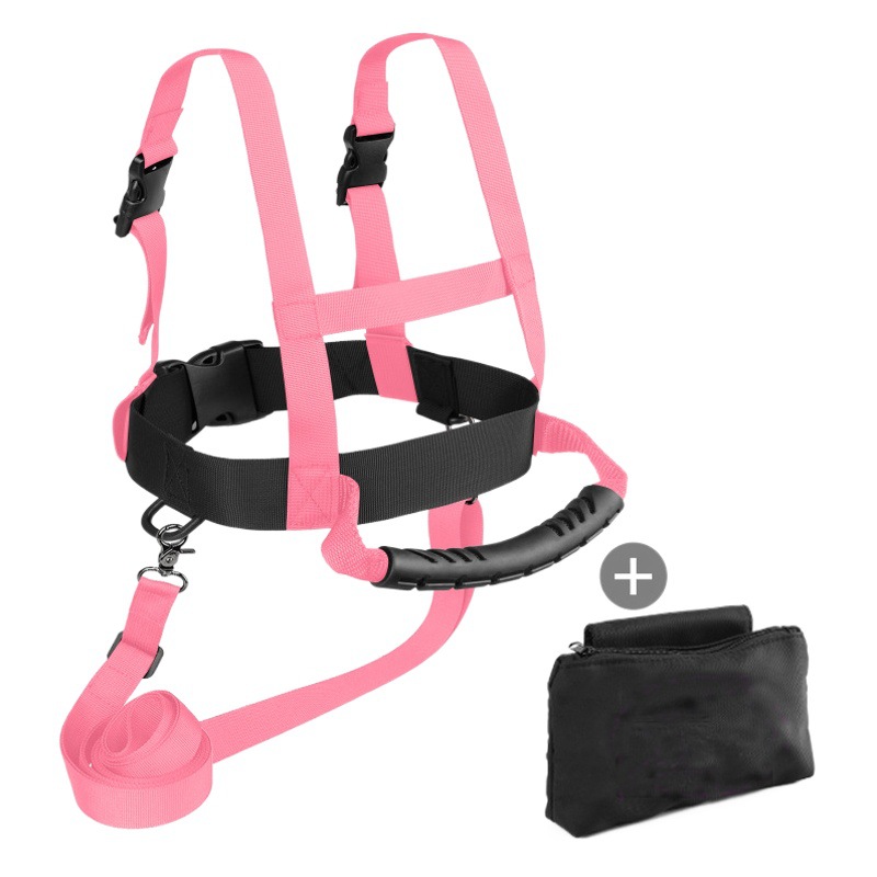 Entrenamiento de esquí para niños con cinturón de seguridad traje de patinaje al aire libre patinaje sobre ruedas enseñanza cuerda auxiliar anti-caída