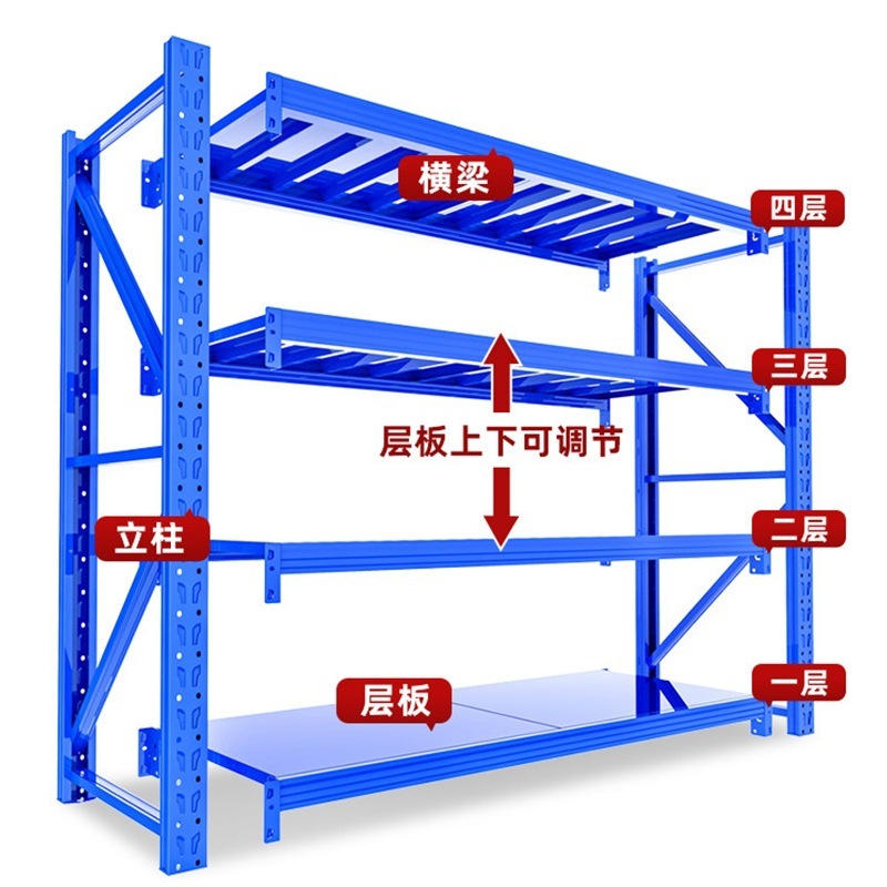 货架重型仓储货架现货速发快递电商物流库房货架批发广州货架工厂|undefined