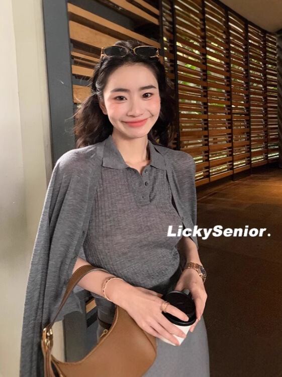 Shanghai Dan Nong Flagship Store/Spring and Summer New Collection 2026 Exquisite Lady Commuter Thin Wool Knitwear for Women Shanghai Dan Nong Flagship Store/Spring and Summer New Collection 2026 Exquisite Lady Commuter Thin Wool Knitwear for Women