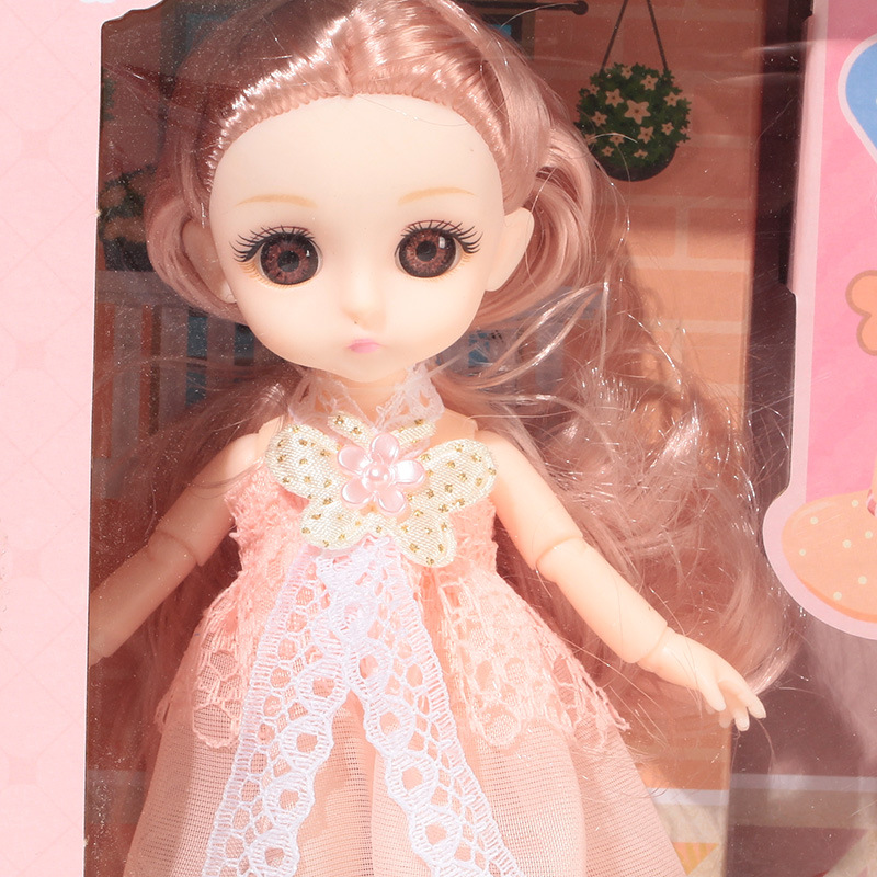 Girls Play House Princess Gift Box Girls 3-6 Years Old Children Girls Like Toys Big Box Mixed Hair