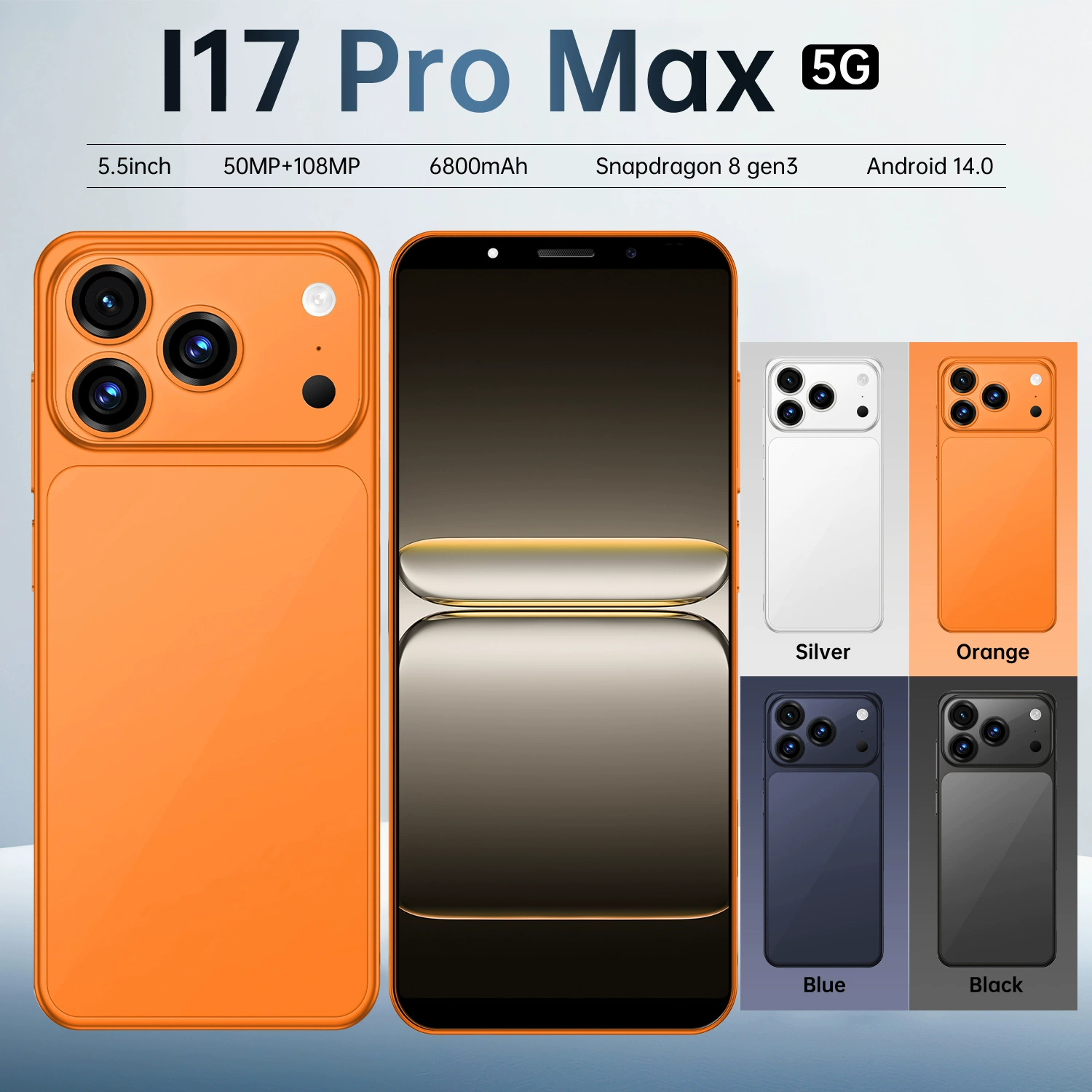 Мобильный телефон G16 (Intel i17) 5,5 дюйма, Android 14, 4G, 2–4 ГБ / 16–64 ГБ