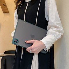 Ipad pro 11肌感mini6タブレット保護ケースpro10.2精穴pcフロストair 4保護カバー