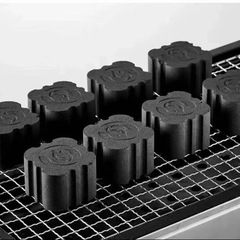 √ 速燃焼炭木炭リンゴ木製木炭無煙木炭屋外バーベキュー茶煮メカニズム