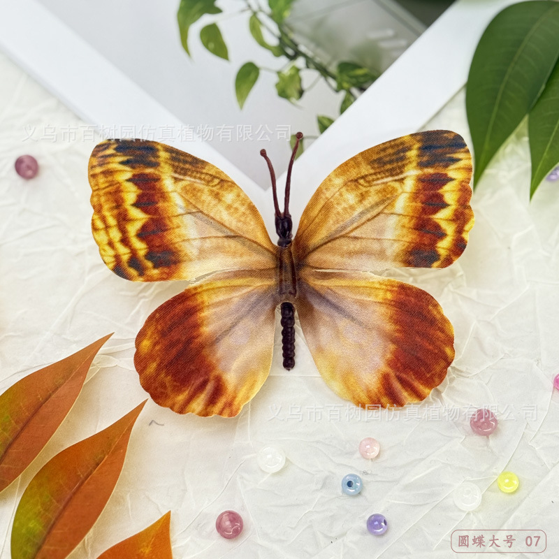 仿真花仿真蝴蝶 3D打印立体蝴蝶DIY高跟鞋鞋花饰品装饰配件氛围感|undefined