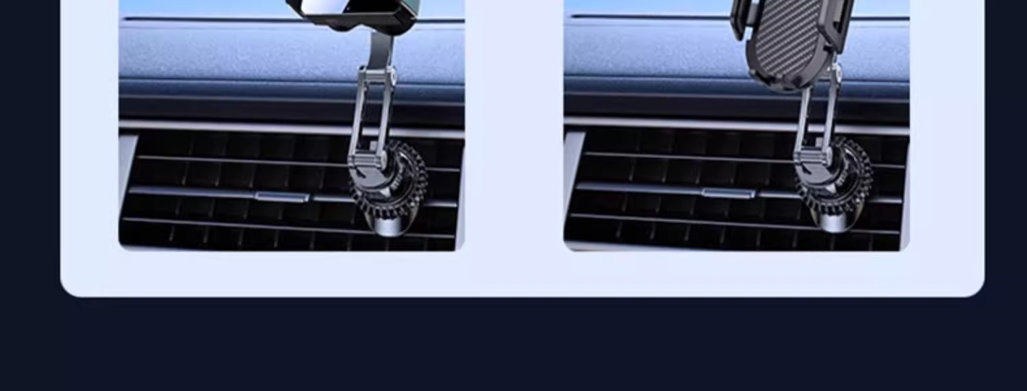 Car Mount Phone Extension Rod Air Vent Central Control Car Adapter 17mm Ball Head Accessory Extended Metal Base