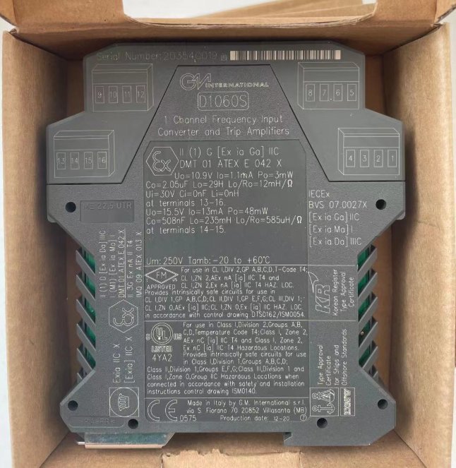 原装进口品牌GMI电隔离驱动器型号：D1020D/B