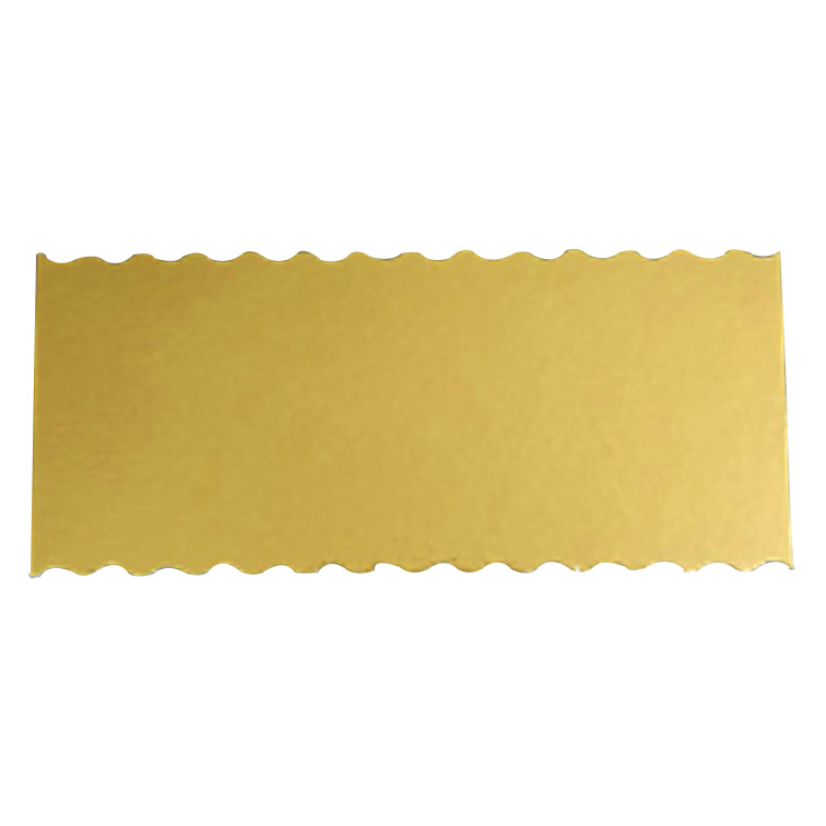 Hornear tarjeta de oro rectangular almohadilla de papel soporte inferior de la torta engrosada mousse de cartón embalaje de la torta de la bandeja de la Junta almohadilla de la torta image 5