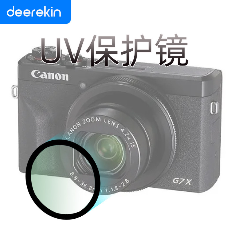 HD UV mirror for Canon G7X3 G7X2 G7X SX740 camera G5X2 G9X2 SX720 protective mirror