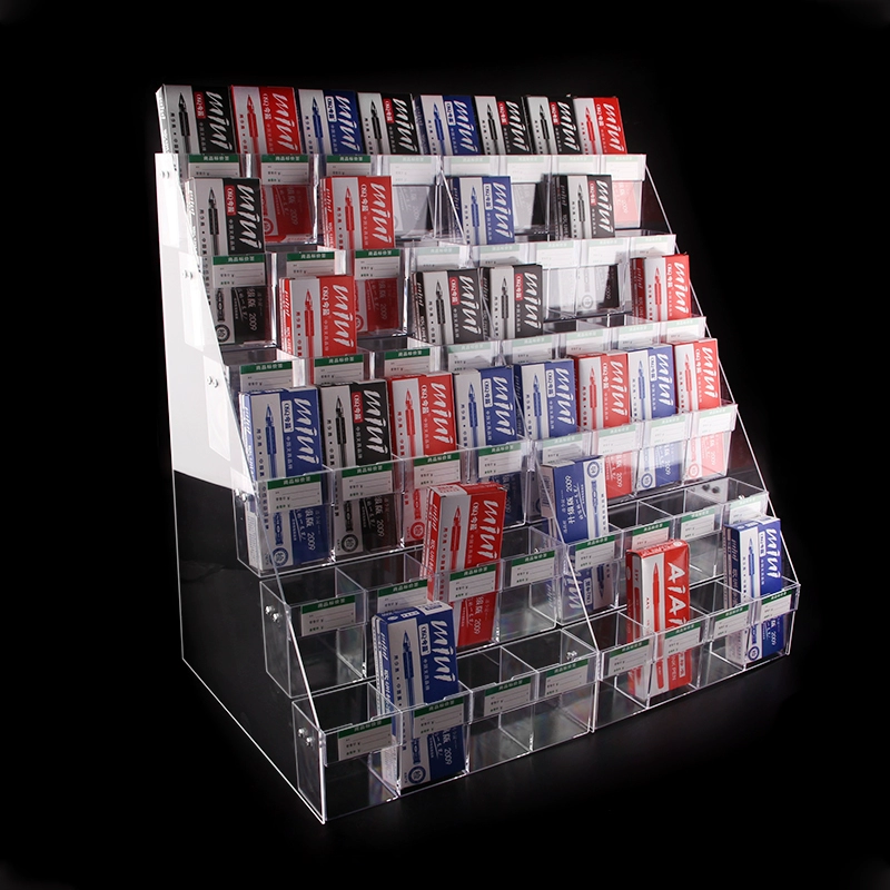 Супермаркет Акрил с ценовой подписной стойкой для канцелярских товаров