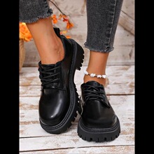 F 44123 British Style Thick Sole Shoes Ӣ�׷���Ь �羳