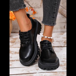 F 44123 British Style Thick Sole Shoes Ӣ���L���Ь �羳