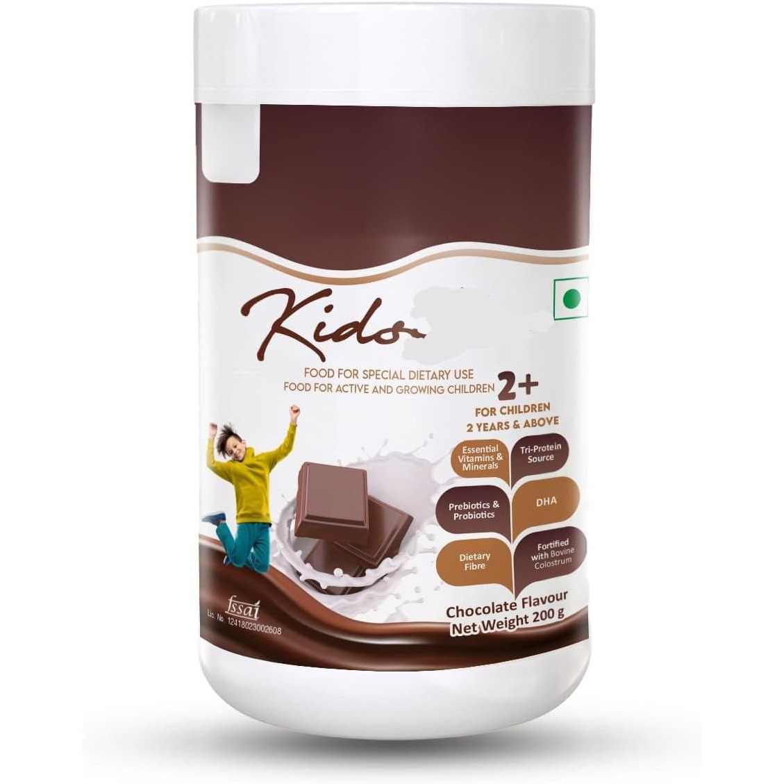 Amazon Kids Protein Powder Protein Powder Source Factory Direct Sales Supports Oem Cross-Border