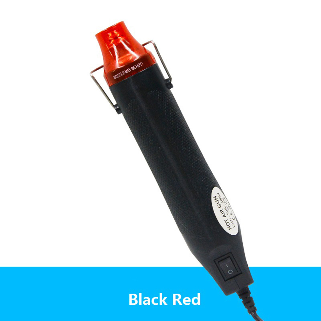 Pistola de aire caliente 220V estándar nacional 110V estándar americano 300W cerámica suave Tubo termorretráctil película calor encogible herramienta de calefacción pistola caliente