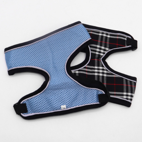 Breathable Pet Harness Small Dog Leash Cat Dog Thick Letter X Type Reflective Anti-Trip Chest Harness