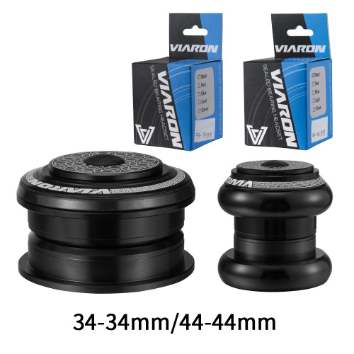 viaron mountain road bike bowl set aluminum alloy bearing frame head bowl 34 44mm bicycle repair accessories