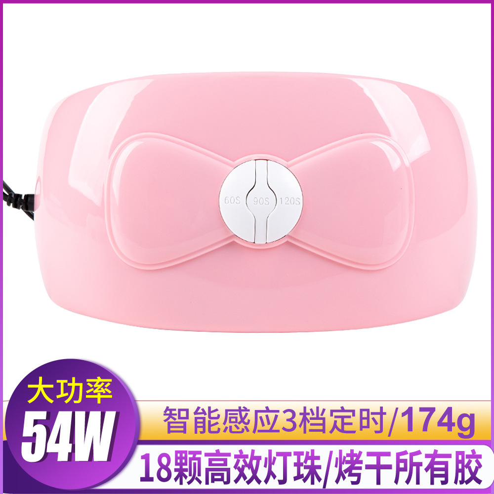 Mini lámpara UV LED para uñas con diseño de mariposa