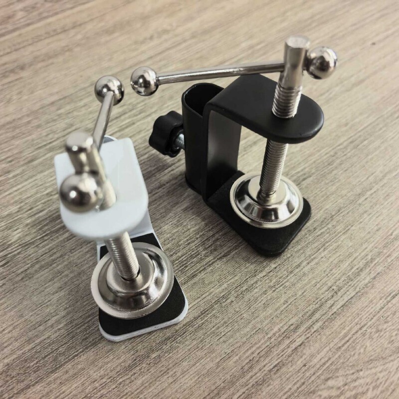 Microphone stand base, phone clamp, desk lamp clamp, metal base, table clamp, heavy-duty clamp, accessory base Microphone stand base, phone clamp, desk lamp clamp, metal base, table clamp, heavy-duty clamp, accessory base