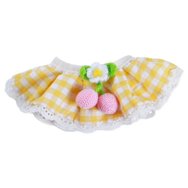 Eating bib with bow
