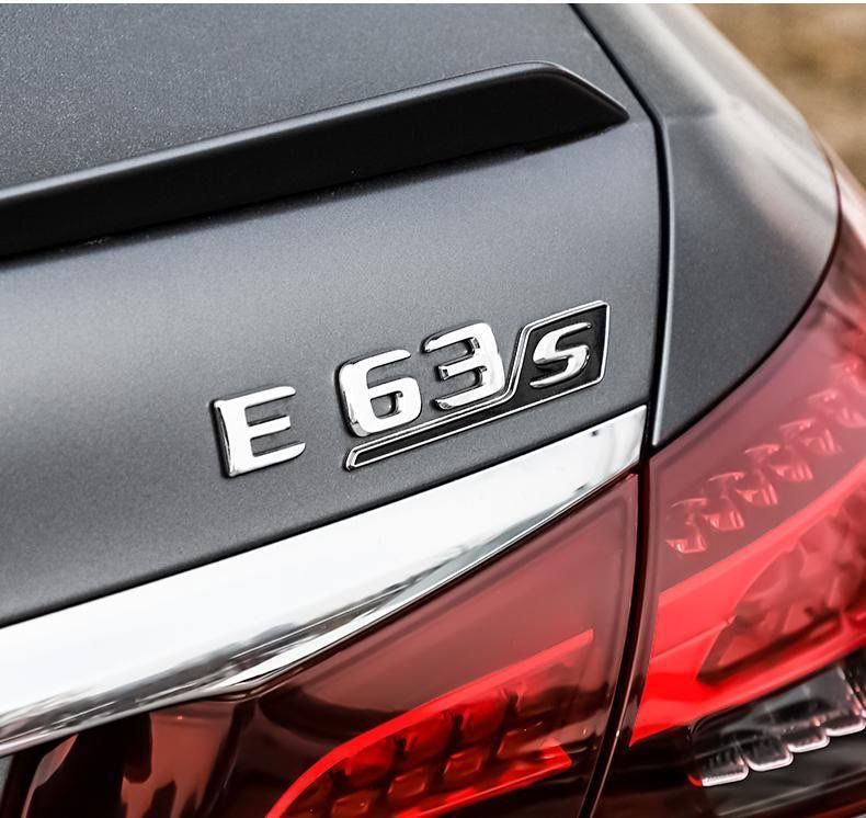 Mercedes-Benz A-Class, E-Class, C-Class, CLA, GLA, GLB, GLC – modified rear emblems, car emblems, horizontal bars, and sporty rear emblems