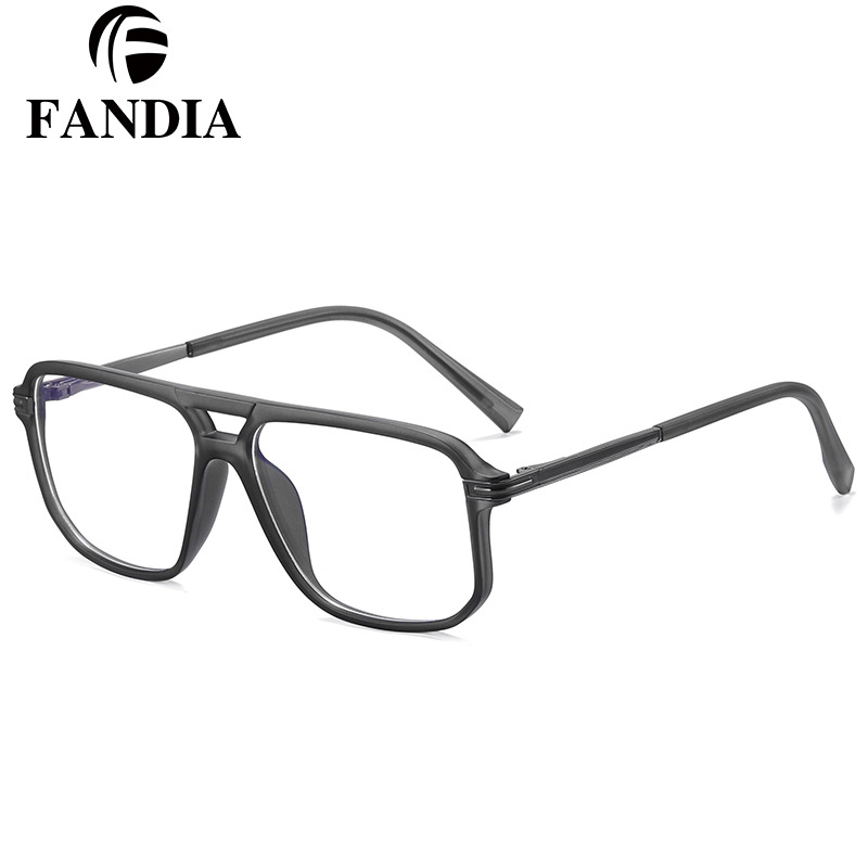 95863 gafas de luz anti-azul de los hombres europeos y americanos transfronterizos TR90 Honda pierna gafas de ordenador puede ser equipado con gafas de miopía
