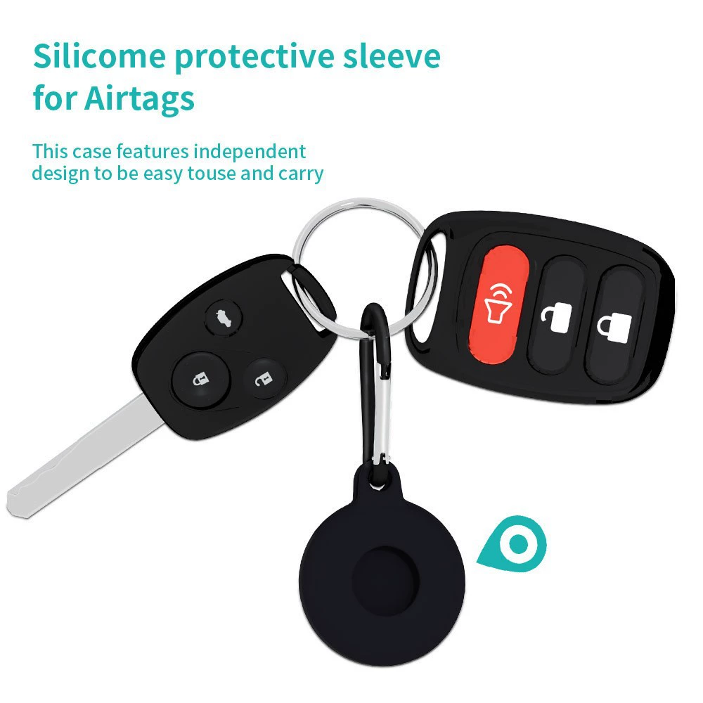 Применение Apple AIRTAGS анти -бросание Apple трекер AIRTAGS КЕЙС Силиконовая Защитная Кейс