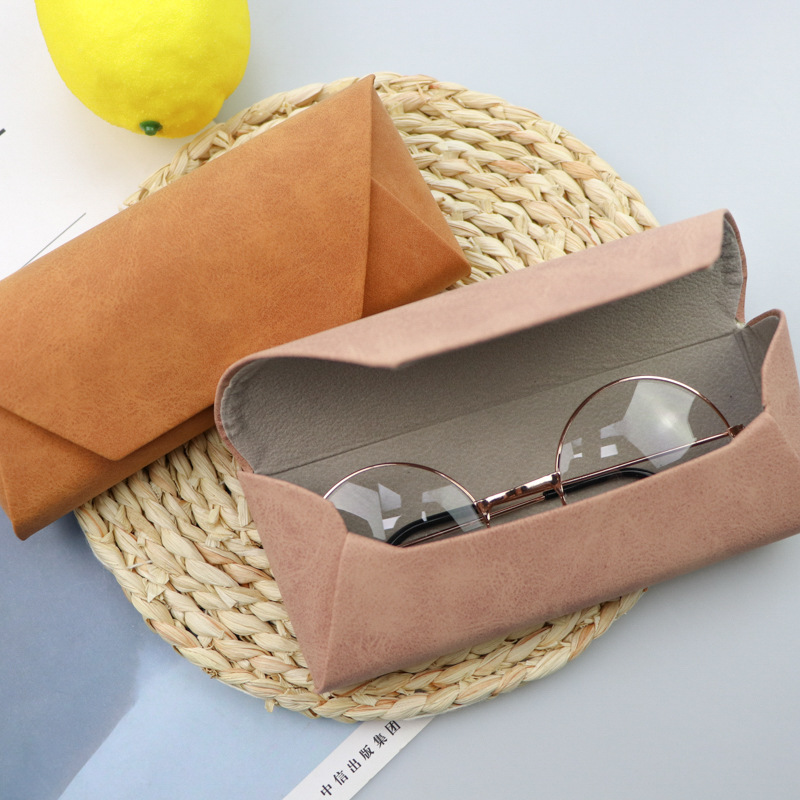 Sunglasses box wholesale high-grade handmade glasses box sheep pattern soft leather handmade myopia glasses box men's and women's sunglasses Sunglasses box wholesale high-grade handmade glasses box sheep pattern soft leather handmade myopia glasses box men's and women's sunglasses