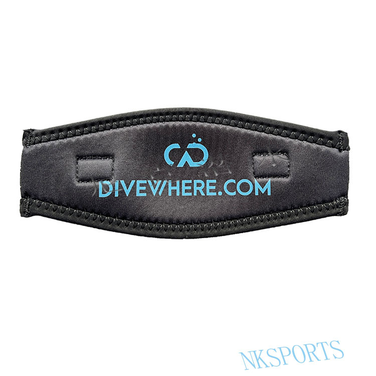 5mm Diving Mask with Double-Sided Opening Diving Headband Neoprene Double-Layer Winter Swimming Protective Snorkeling Mask Strap