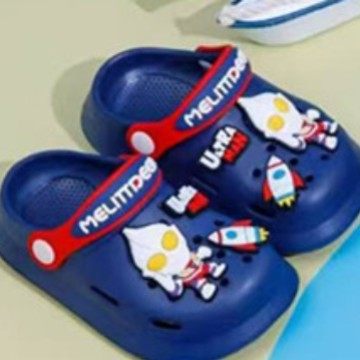 2025 New Eva Slip-on Children's Slippers Non-slip Boys' Indoor and Outdoor Cartoon Baby's Slip-on Shoes